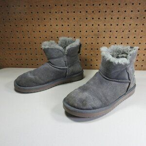 UGG womens gray Mini Koolaburra winter boots 7 M 1015209